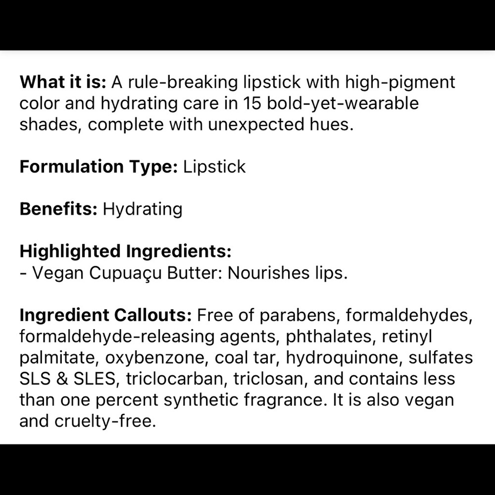 ๐KVD Beauty Epic Kiss Nourishing Vegan Butter Lipstick / Color: The Female Gaze - Picture 9 of 10